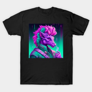 Vapor Wave Dragon T-Shirt